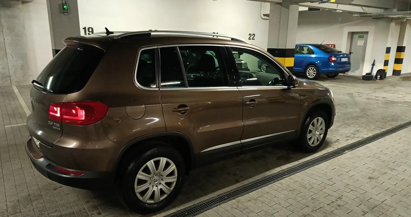 Volkswagen Tiguan cena 45500 przebieg: 274810, rok produkcji 2013 z Kolno małe 137